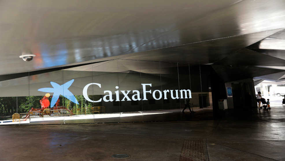 Exterior del centro CaixaForum en Madrid