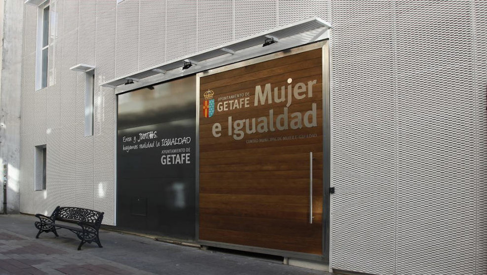 Portada en Getafe a favor de la igualdad y la mujer / Foto: Ayuntamiento de Getafe