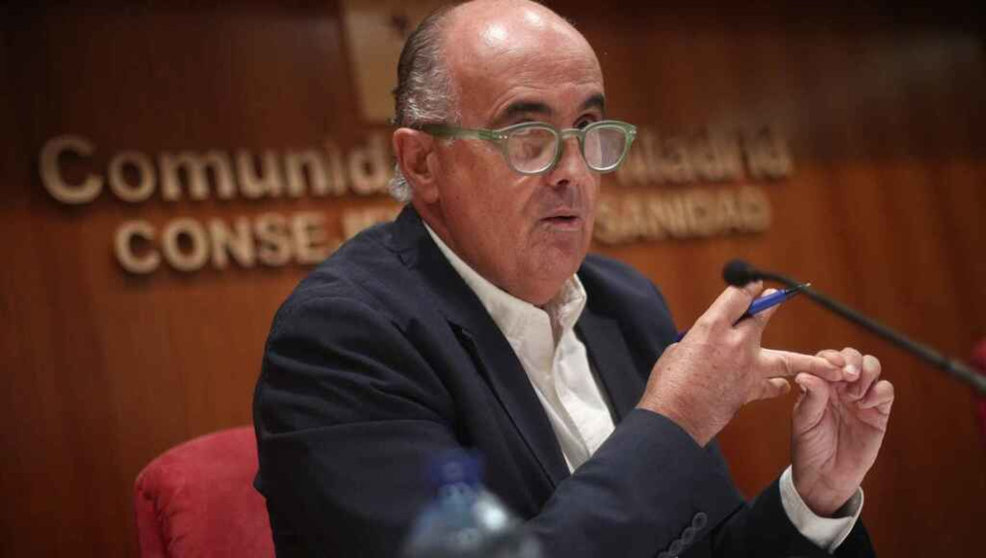 El viceconsejero de Salud Pública Plan Covid-19 en la Comunidad de Madrid, Antonio Zapatero