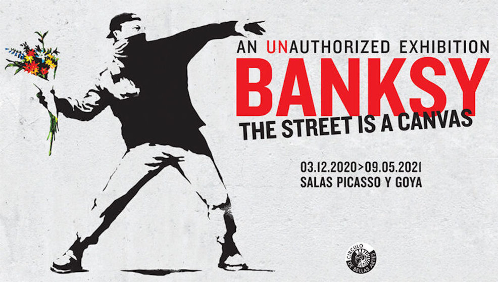 `Banksy. The street is a canvas´ | Foto: Círculo Bellas Artes