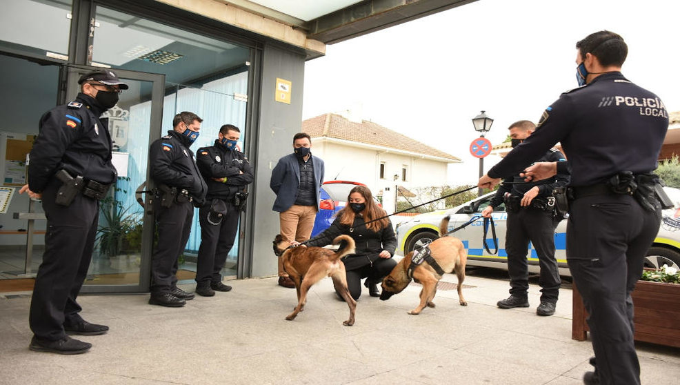 Unidad canina de la Policía Local de Arroyomolinos / Ayuntamiento de Arroyomolinos