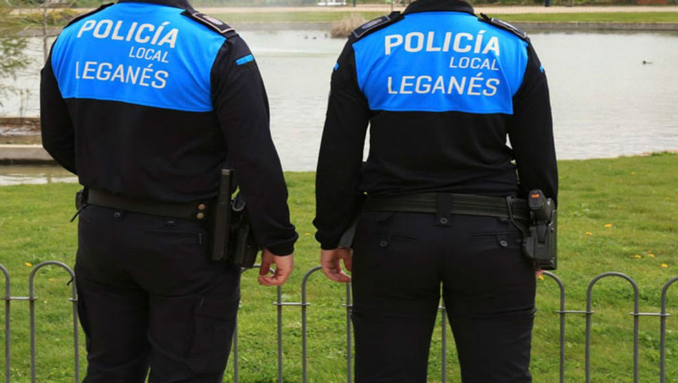 Agentes de la Policía de Leganés