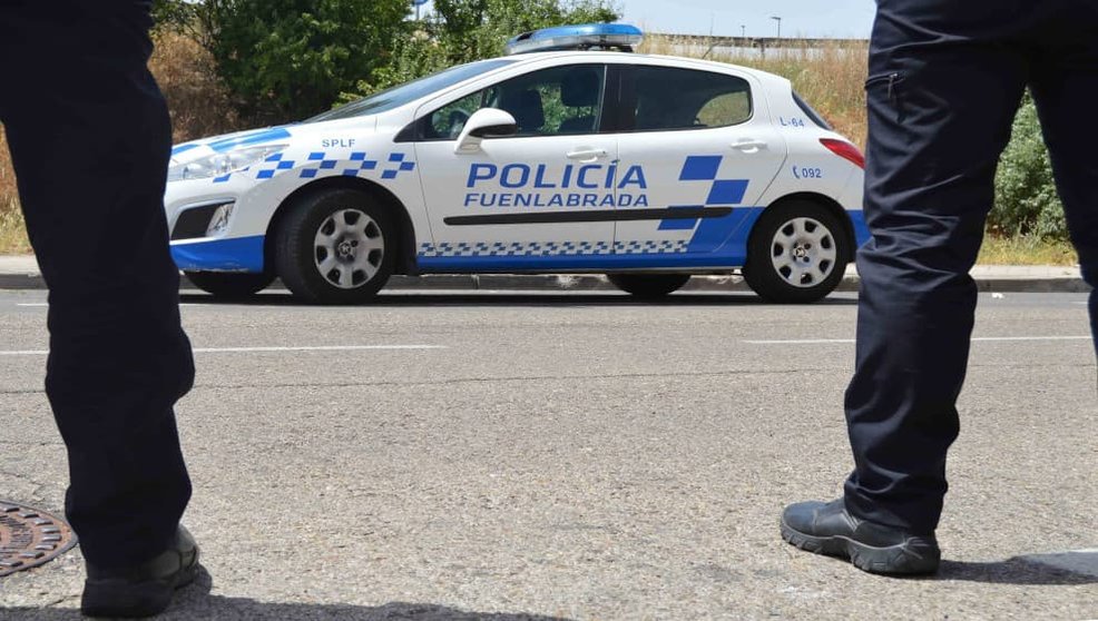 Coche patrulla de la Policía Local de Fuenlabrada