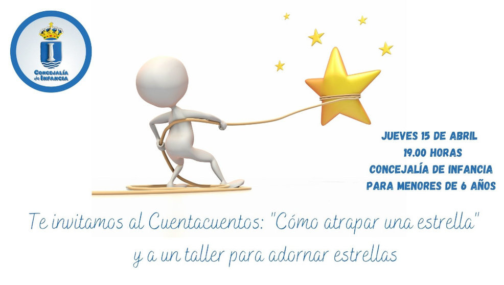 Cartel del taller de la Concejalía de Infancia de Humanes de Madrid