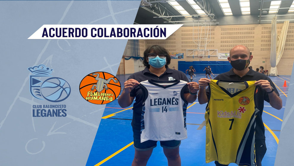 El Club Baloncesto Femenino Leganés y el Femenino Humanes llegan a un acuerdo de colaboración