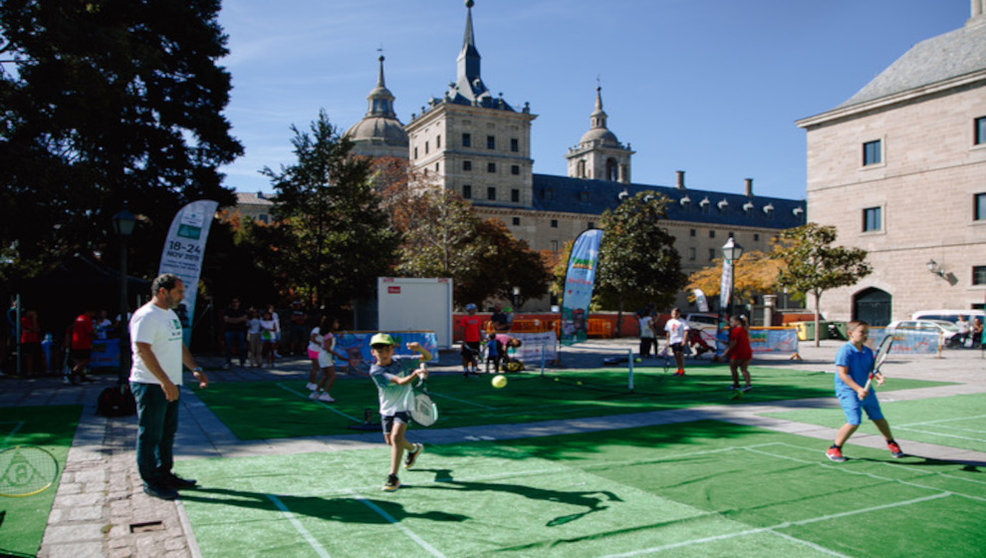 Street Tenis en la edición de 2019 en El Escorial