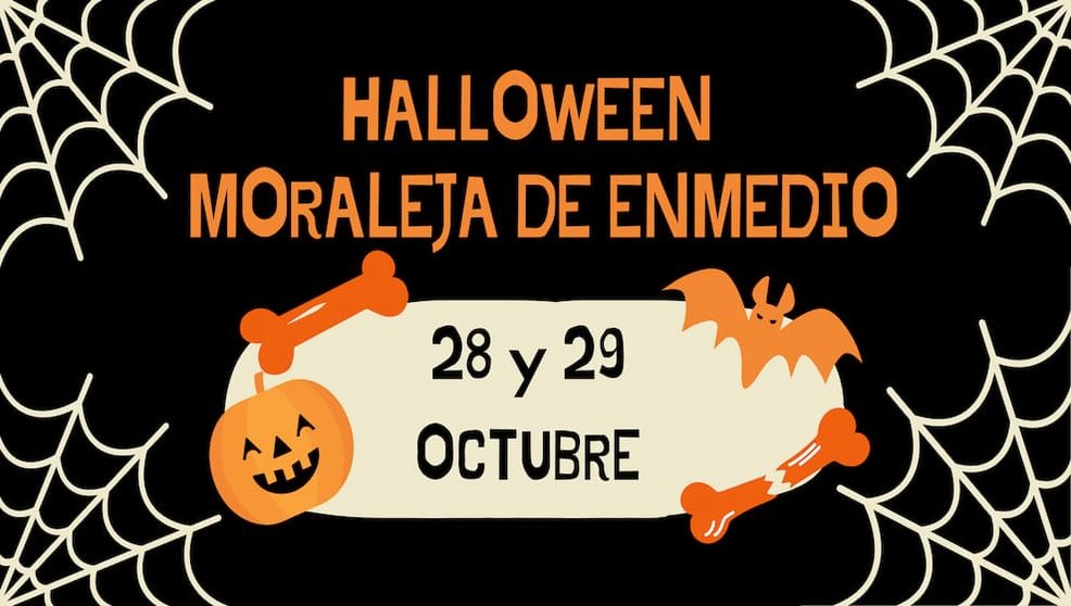 Cartel de Halloween en Moraleja de Enmedio / Foto: Ayuntamiento de Moraleja de Enmedio