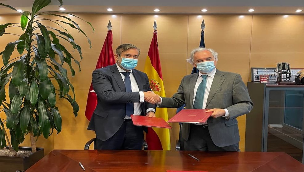 Firma del convenio / Comunidad de Madrid