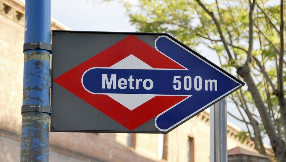 Señal del Metro de Madrid / Foto: Metro de Madrid
