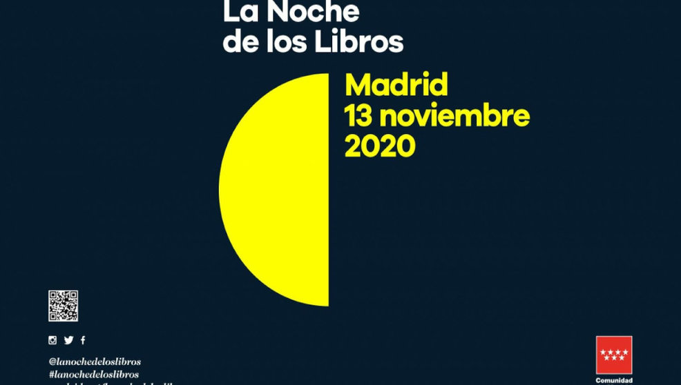 Cartel de la Noche de los Libros / Foto: Comunidad de Madrid
