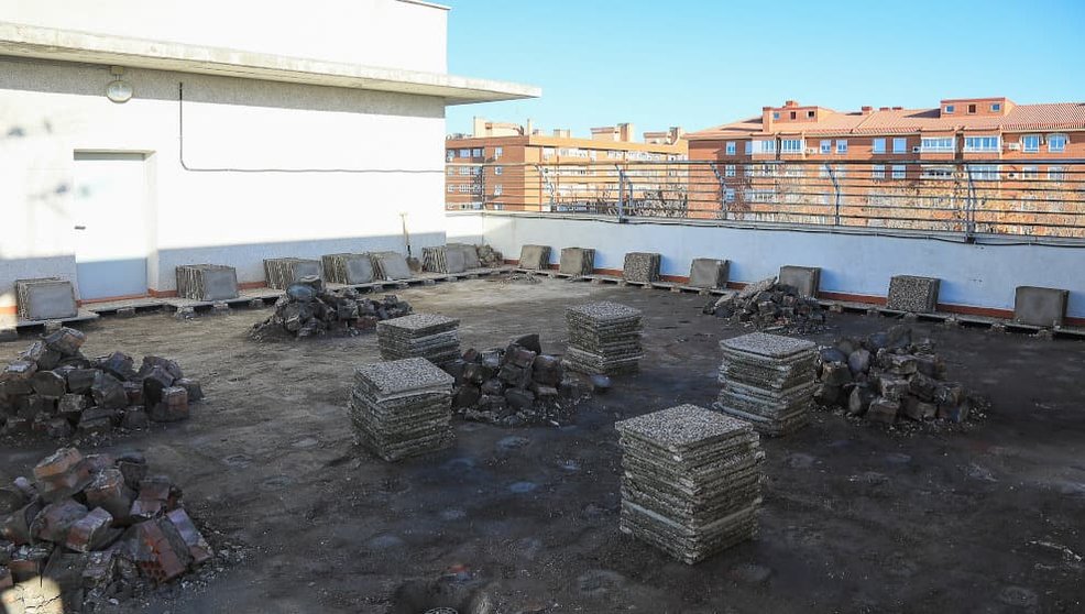 Obras de remodelación en el Centro Cívico de Getafe / Ayuntamiento de Getafe