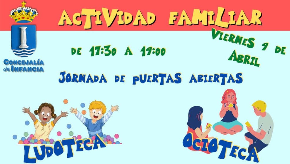Cartel de la actividad familiar / Ayuntamiento de Humanes